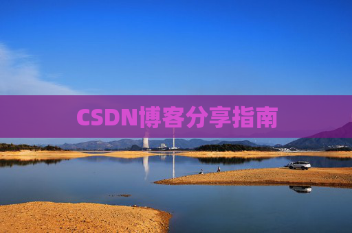 CSDN博客分享指南